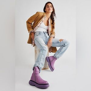 Free People Mara Zipper boots- rare